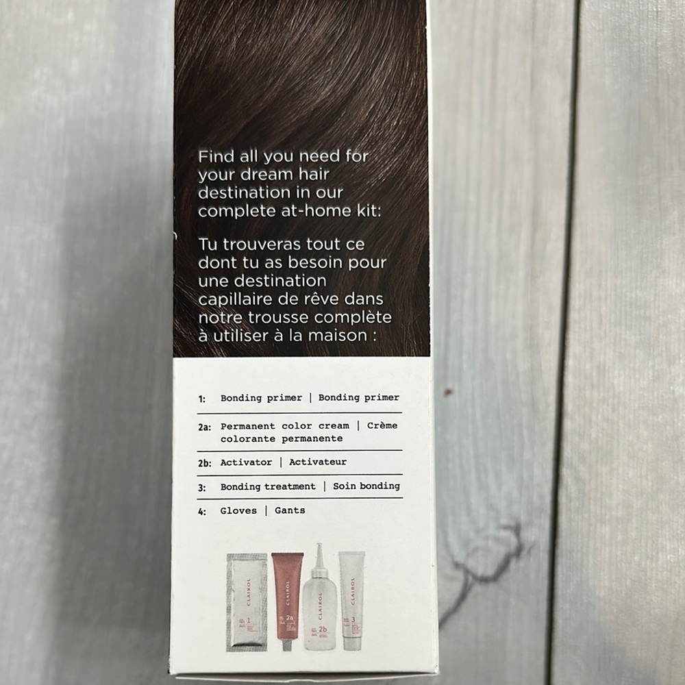 NWT Clariol ColorStrong Zero Ammonia Hair Color - Dark Brown - Picture 7 of 8